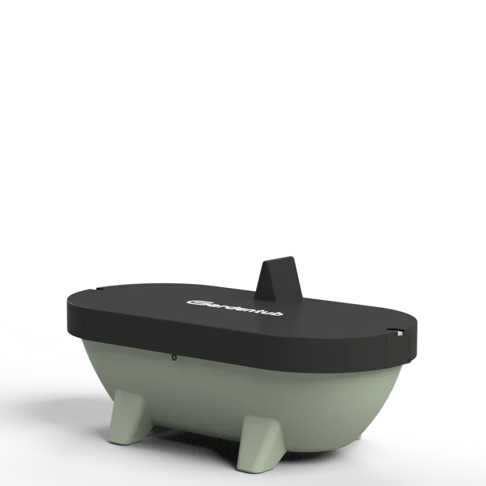 Gardentub Cover with Faucet Space - Anthracite