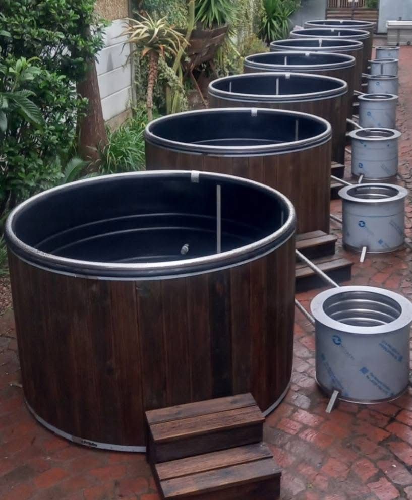 Chillax’R Eco Nest Wood-Fired Hot Tub