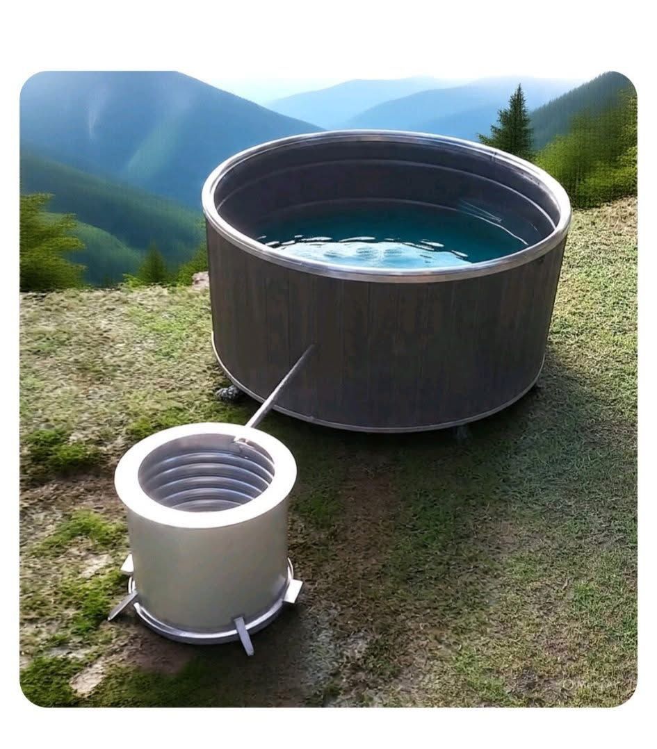 Chillax’R Eco Nest Wood-Fired Hot Tub