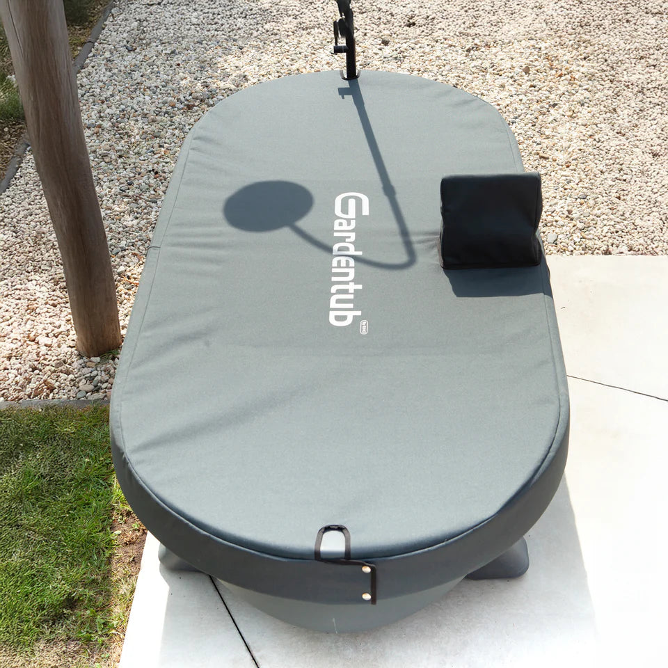 Gardentub Cover with Faucet Space - Anthracite