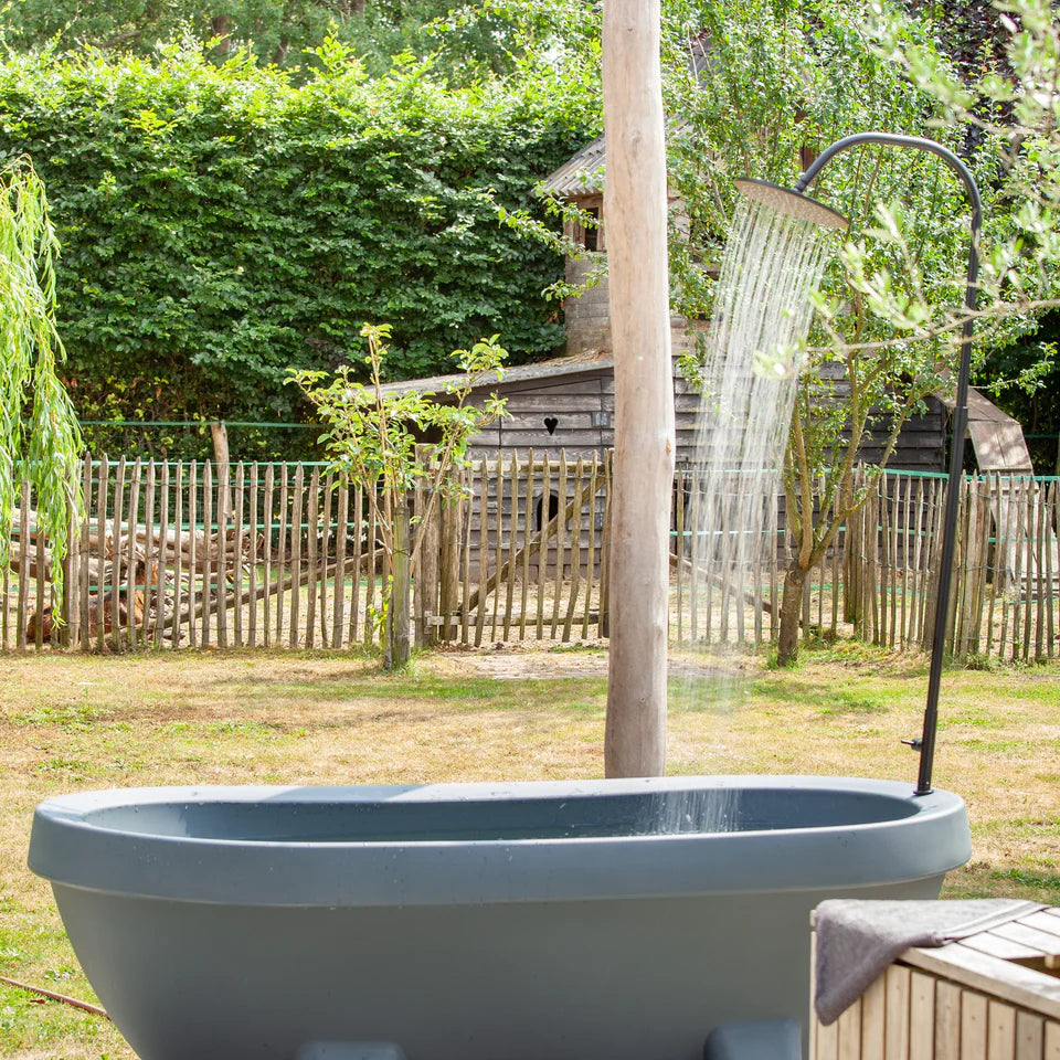 Gardentub Shower - Matt Black
