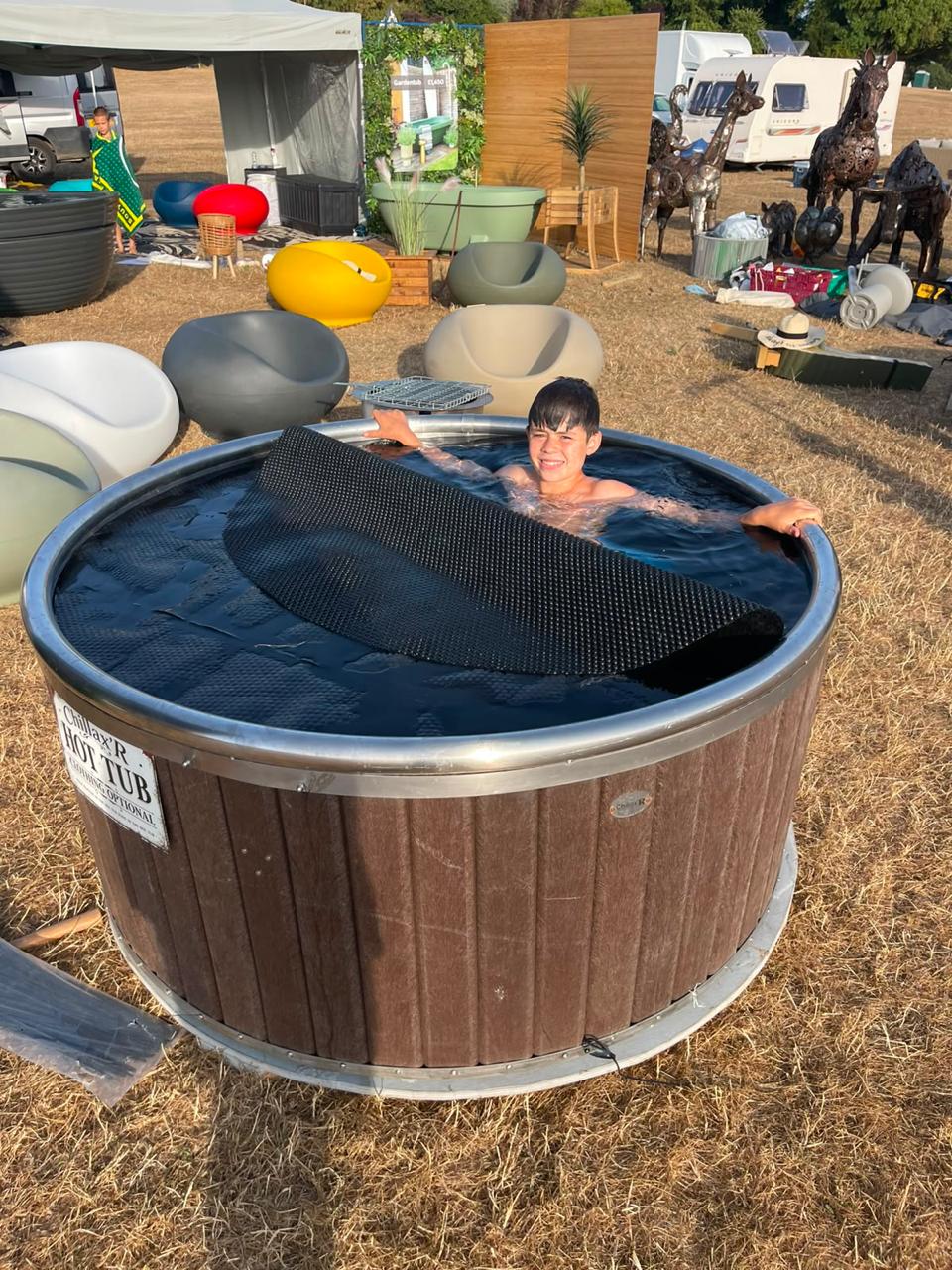 Chillax’R Eco Nest Wood-Fired Hot Tub