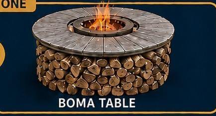 ChillaxR Boma Table