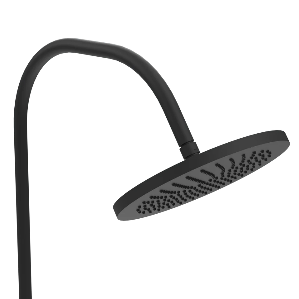 Gardentub Shower - Matt Black