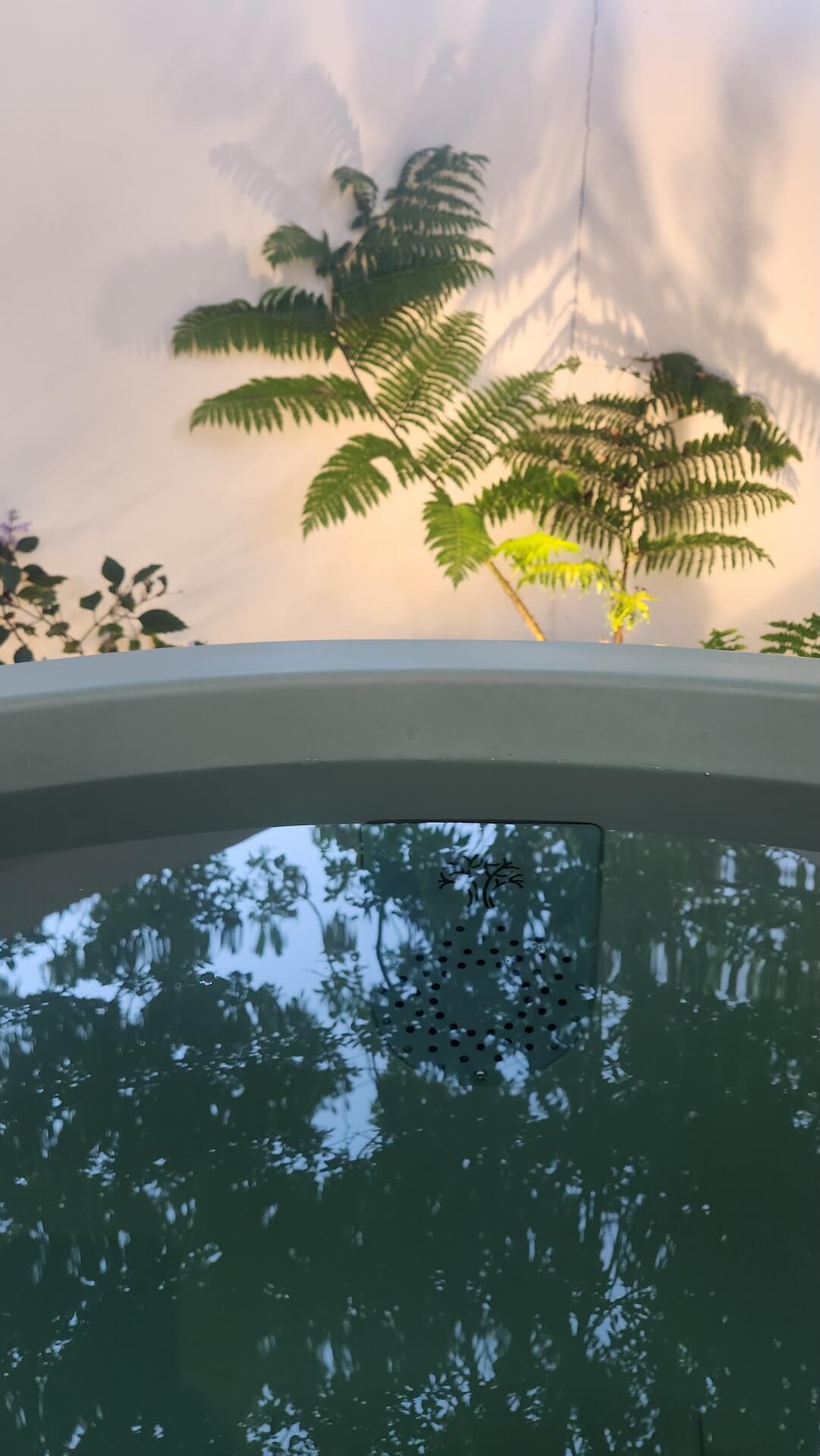 KolKol Luna Mist Green Hot Tub Wood-Fired